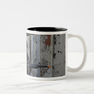 Chilenische Marinesoldaten Zweifarbige Tasse