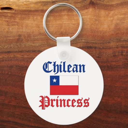 Chilenische Prinzessin Schlüsselanhänger (Vorderseite)