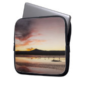 Chilenischer Flamingo Laptopschutzhülle (Vorderseite Links)