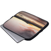 Chilenischer Flamingo Laptopschutzhülle (Vorne Knopf)