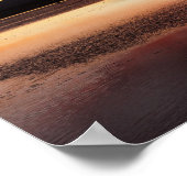 Chilenischer Flamingo Poster (Ecke)