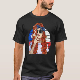 Chilenisches Mädchen Latino Stolz Chile-Flagge Sto T-Shirt
