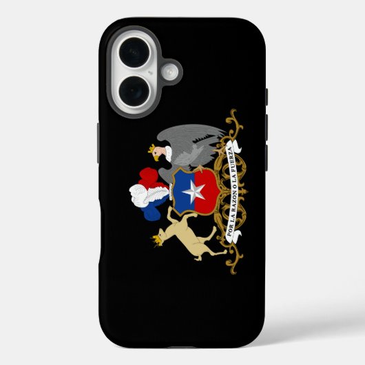 chilenisches Wappen Case-Mate iPhone Hülle (Rückseite)