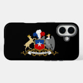 chilenisches Wappen Case-Mate iPhone Hülle (Rückseite (Horizontal))