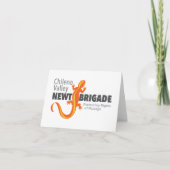 Chileno Valley Newt Brigade Karte (Vorderseite)