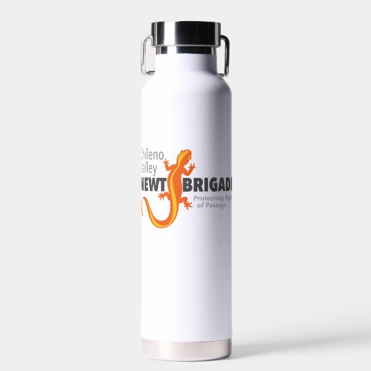 Chileno Valley Newt Brigade Logo Flasche (Vorne)