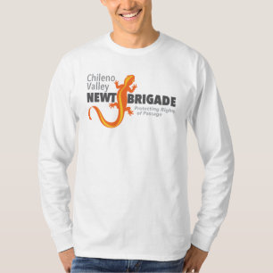 Chileno Valley Newt Brigade Logo T - Shirt