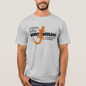 Chileno Valley Newt Brigade Logo T - Shirt (Vorderseite)