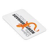 Chileno Valley Newt Brigade Magnet (Rechte Seite)