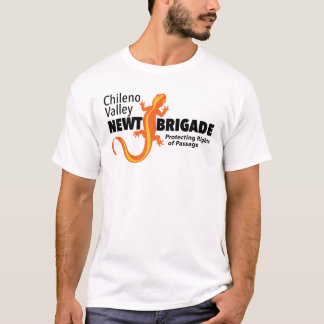 Chileno Valley Newt Brigade T - Shirt der Männer