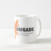 Chileno Valley Newt Brigade Tasse (VorderseiteRechts)