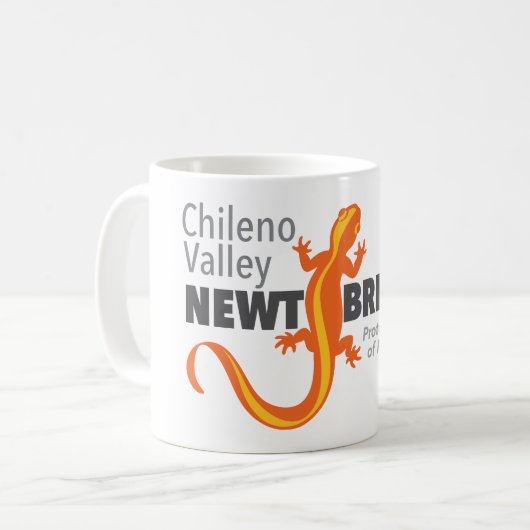 Chileno Valley Newt Brigade Tasse (Vorderseite Links)