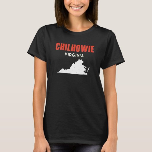 Chilhowie Virginia USA Staat America Travel Jungfr T-Shirt (Vorderseite)