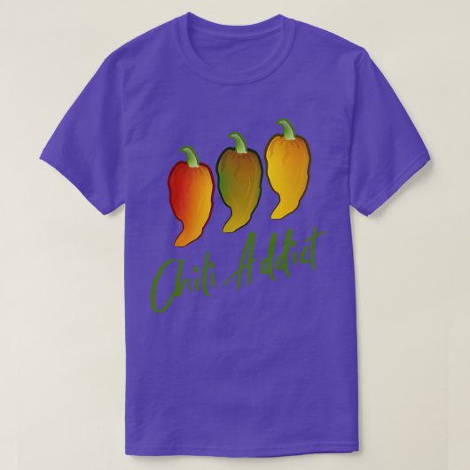 Chili Addict T-Shirt (Design vorne)