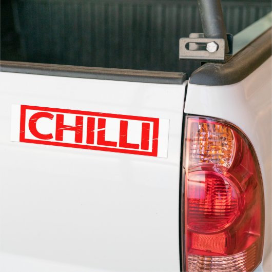 Chili Briefmarke Autoaufkleber (Auf Lkw)