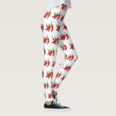 Chili-Cartoon-Abbildung Leggings (Rechts)