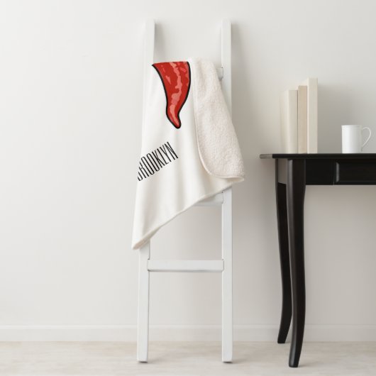 Chili-Cartoon-Abbildung Sherpadecke (Beispiel)