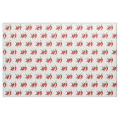 Chili-Cartoon-Abbildung Stoff (Fat Quarter (45,7 x 55,9 cm))