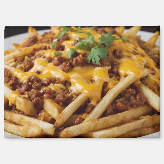 Chili Cheese Fries Magnet (Vorderseite)
