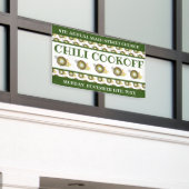 Chili Chili Suppenkeks Wettbewerb Abendessen Banner (Äußeres Gebäude)