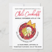 Chili Chili Suppenkeks Wettbewerb Abendessen