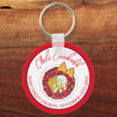 Chili Chili Suppenkeks Wettbewerb Abendessen Schlüsselanhänger (Vorderseite)