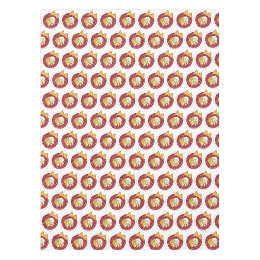 Chili Chili Suppenkeks Wettbewerb Abendessen Tischdecke (Vorderseite)