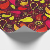 Chili Colors Geschenkpapier (Ecke)