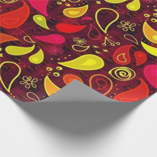 Chili Colors Geschenkpapier (Ecke)