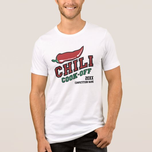 Chili Cook aus dem Wettbewerb Tri-Blend Shirt (Vorderseite)