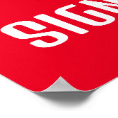 Chili Cook Off Banner Poster (Ecke)