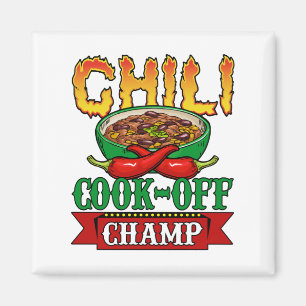 Chili Cook Off Champ Gewinner Magnet