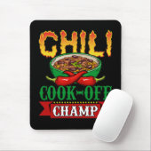Chili Cook Off Champ Gewinner Mousepad (Mit Mouse)