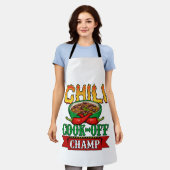 Chili Cook Off Champ Gewinner Schürze (Getragen)