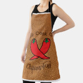 Chili Cook Off Champion Ledermuster Schürze (InSitu)