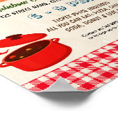 Chili Cook Off Fundraiser Vorlage Poster (Ecke)