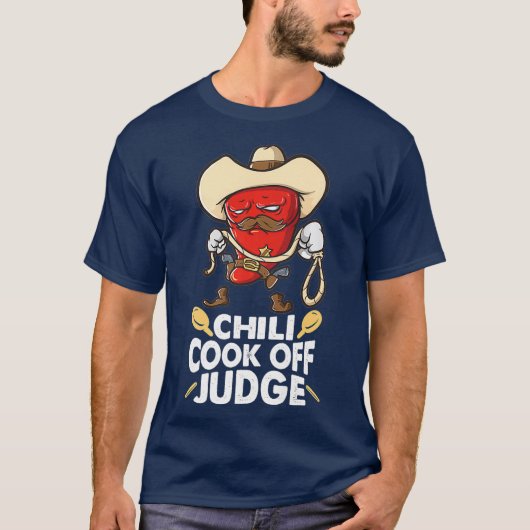Chili Cook Off Judge Cooking Competition Team T-Shirt (Vorderseite)