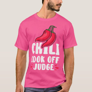 Chili Cook Off Judge Red Chili T-Shirt