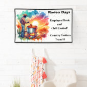 Chili Cooking Cowboy 1 (Bohnen oder keine Bohnen) Banner (Insitu)