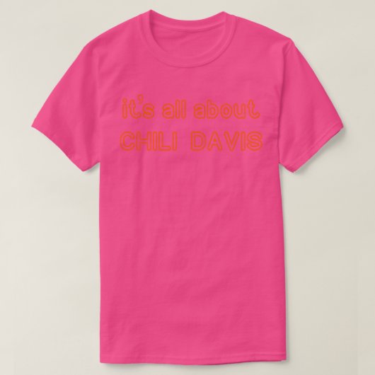 Chili Davis TShirt (Design vorne)
