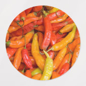 Chili Etiketten (Design 2)