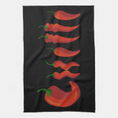 Chili Geschirrtuch (Vertikal)