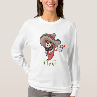Chili-Grillfest Langarm T-Shirt