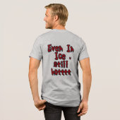 Chili im Eis Tri-Blend Shirt (Rückseite voll)