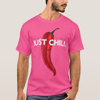 Chili Joke Spicy Food Lover Pun Funny Vintag Pep T-Shirt