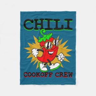 Chili-Koch-Crew Chili-Pfeffer-Kochen Fleecedecke
