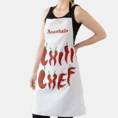 Chili Koch Personalisieren Sie lange Schürze (InSitu)