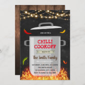 Chili kochen einladung (Vorne/Hinten)