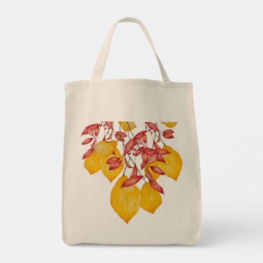 Chili & Kurkuma auf einer Tasche (Rückseite)