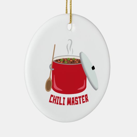 Chili Master Keramik Ornament (Rechts)